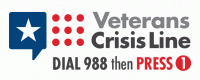 Dial 988 then press 1 for the veterans crisis line